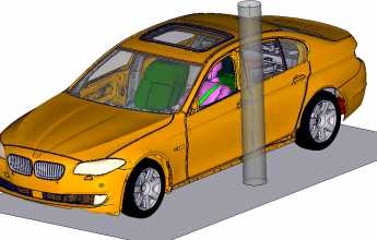 Abaqus BMW Side impact.gif